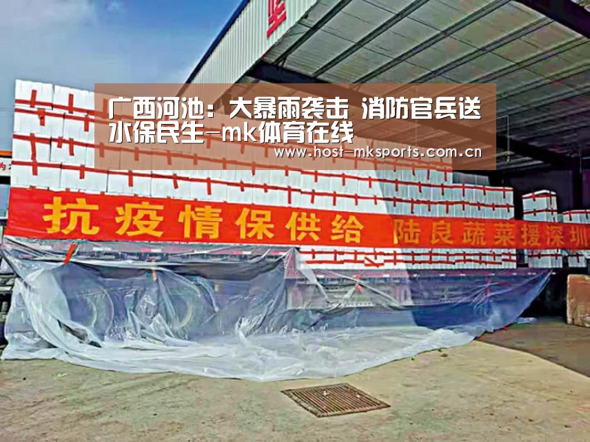 广西河池:大暴雨袭击 消防官兵送水保民生-mk体育在线(图3) mk体育
